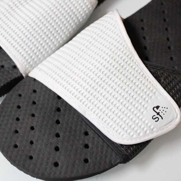 Showaflops Sandals Mens Size 12 Antimicrobial Shower & Water Flip Flop Slide - Picture 4 of 7